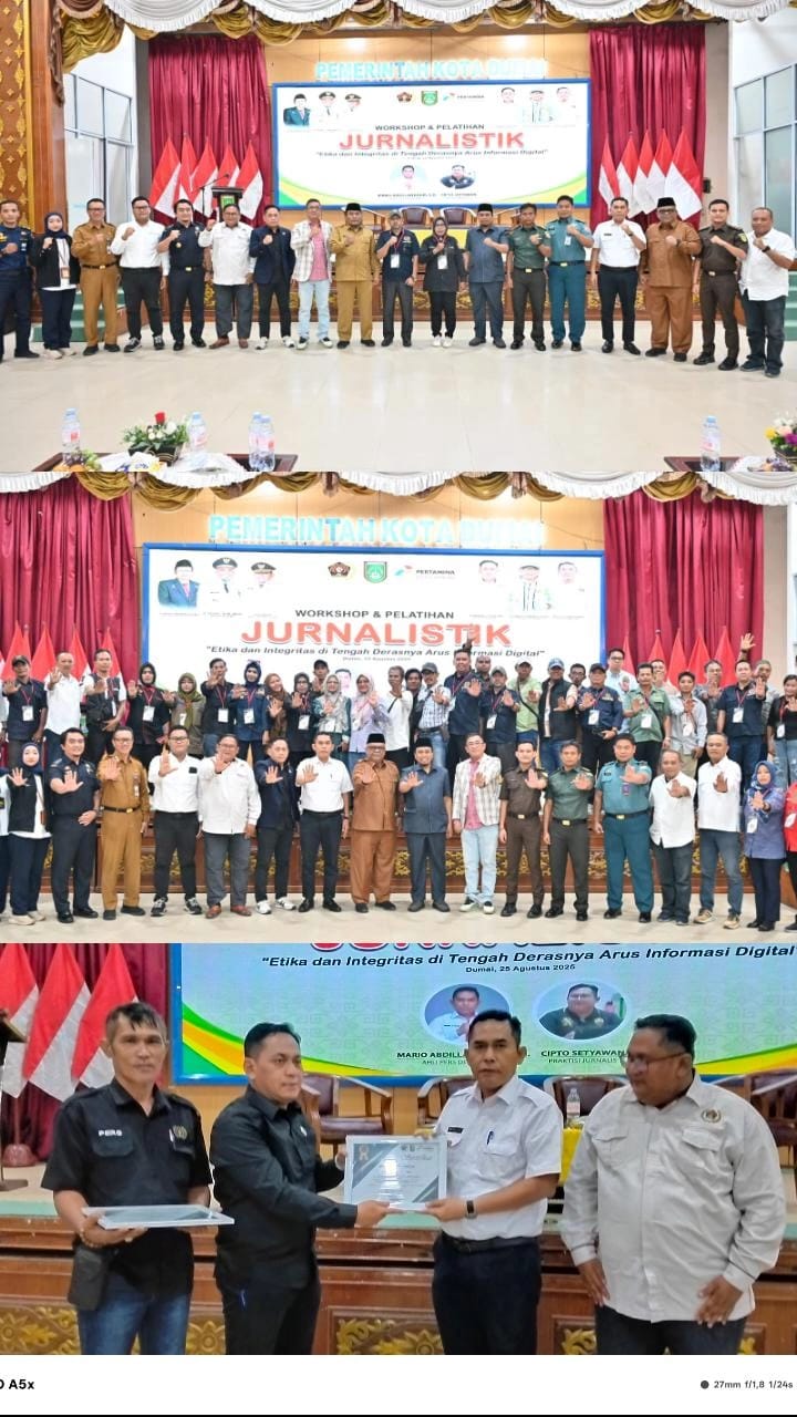 PWI Dumai Dan Non Pwi  Gelar Workshop dan Pelatihan Jurnalistik: Soroti Pentingnya Etika dan Integritas