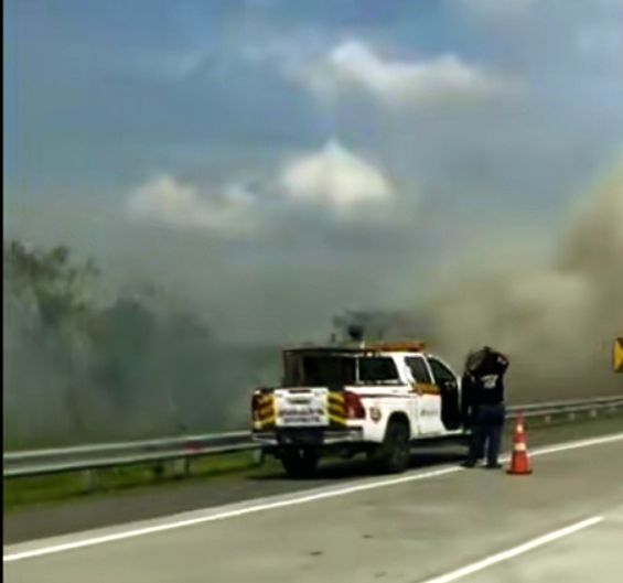 Gumpalan Asap Pembakaran Limbah Tebu PTPN II Regional 1 Pemicu Kecelakaan Beruntun Di Tol Binjai- Tanjung Pura