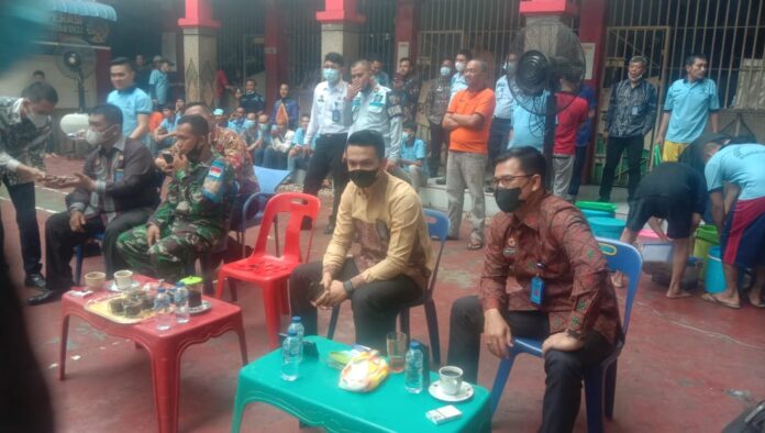 Hari Sumpah Pemuda Ke-93 Rutan Klas l Labuhan Deli Gelar Pentas Seni Bagi WBP
