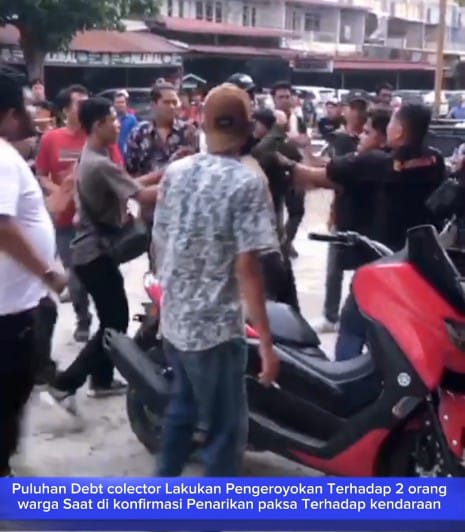 Viral Dua Wartawan Dianiaya Debkolektor ACC Di Labuhan Batu