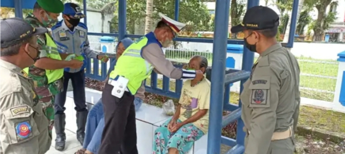 Antisipasi Penyebaran Wabah Covid-19, Polresta Deliserdang Rutin Melaksanakan Patroli Yustisi