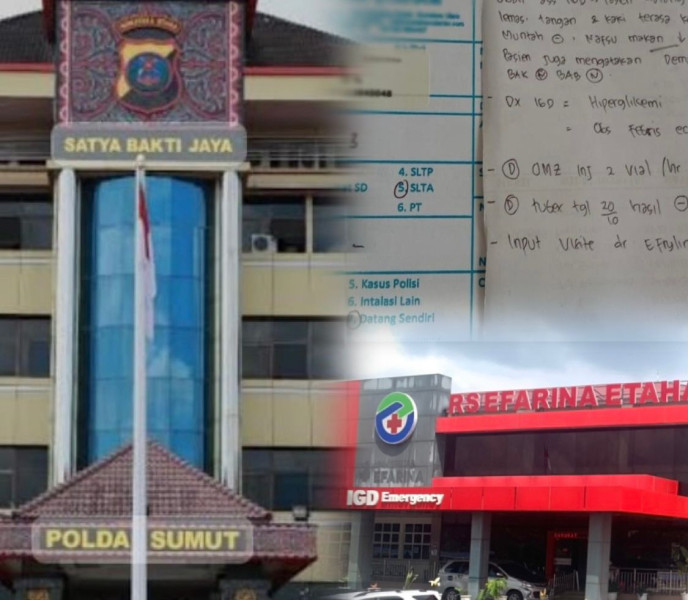 Kasus Pemerasan di RS Efarina, Poldasu Diduga Rekayasa BAP, Anehnya 2 Dokter Dipecat
