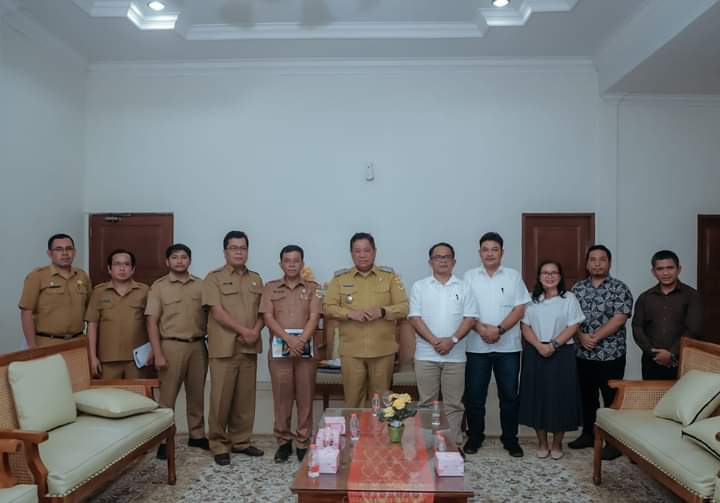 Bupati Eddy Berutu Terima Kunjungan Rektor Universitas HKBP Nomensen Pematang Siantar, Terima Kasih 