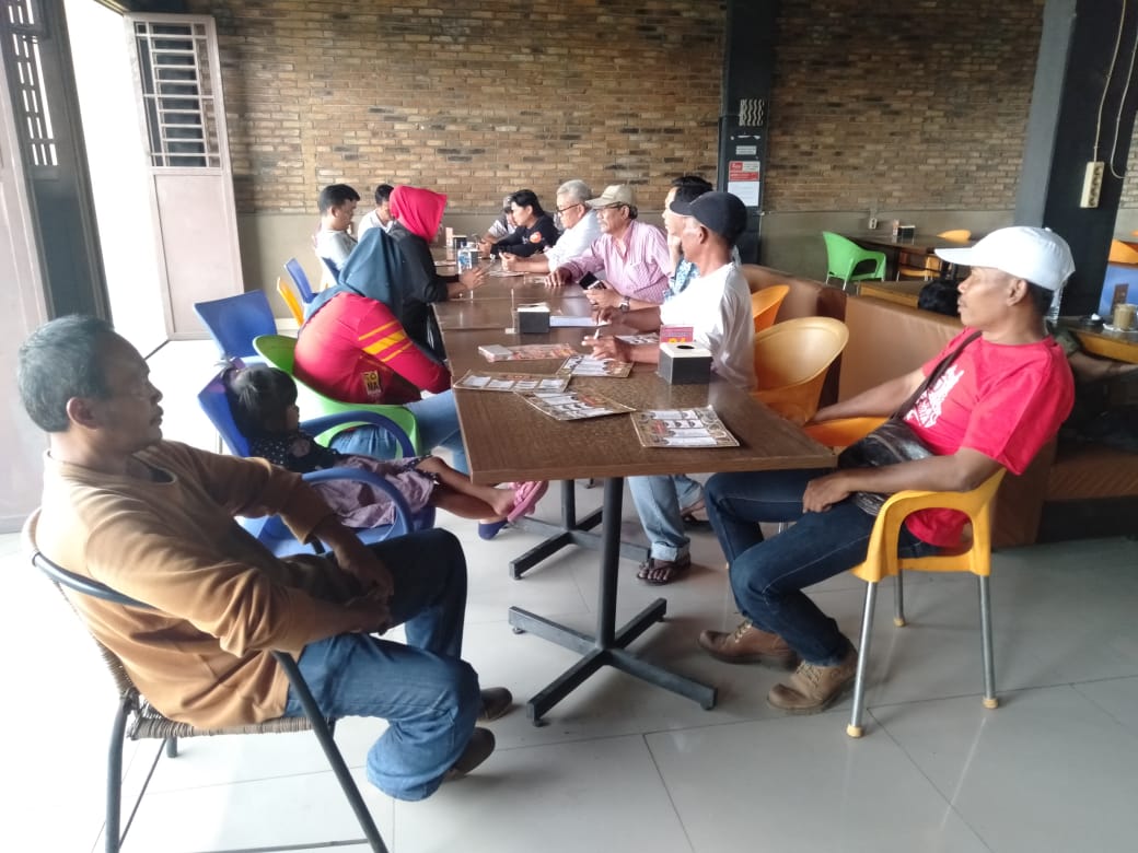 Pengukuhan Pengurus DPC Relawan JAMIN Medan Helvetia Sosialisasikan Program Kerja Nyata Capres No.1