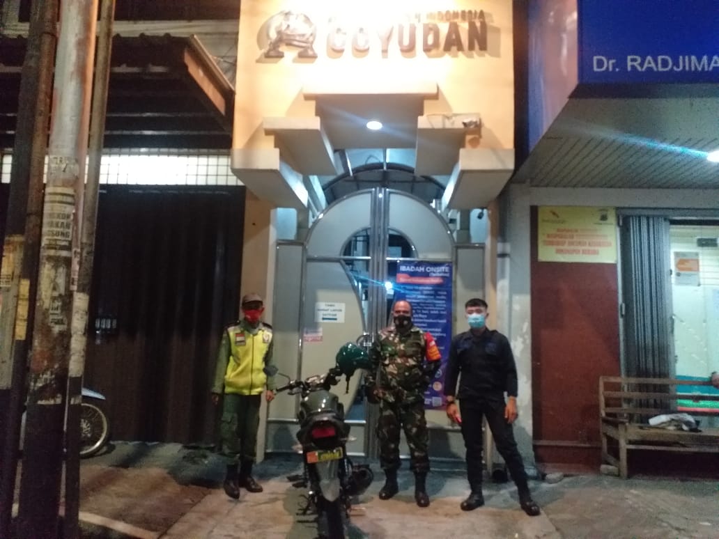 Serka Rumbawa Patroli Malam Bersama Linmas, Inilah Harapannya...
