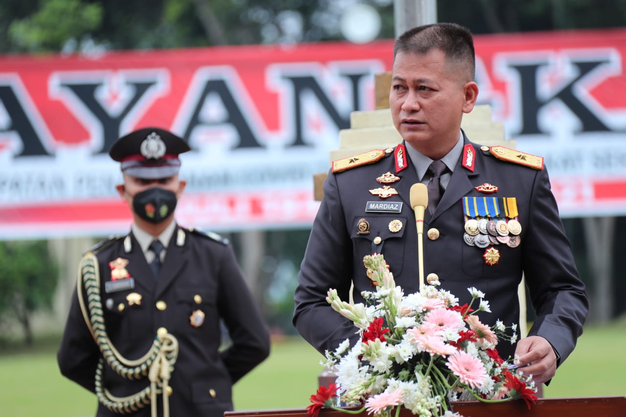 Syukuran Hari Bhayangkara  ke-75, Disetukpa Lemdiklat Polri Dilaksanakan  secara Sederhana Dan Patuh