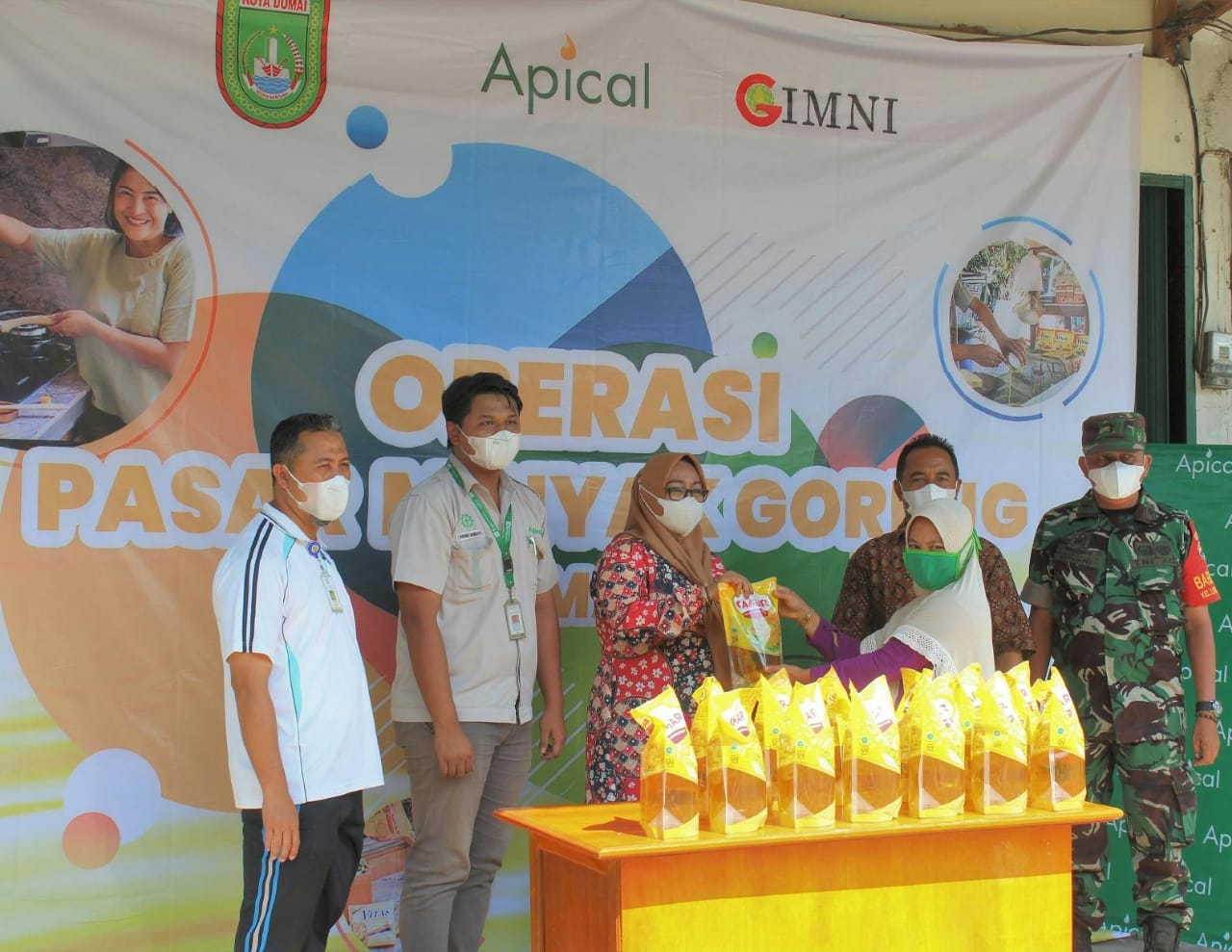 Apical Group Berkolaborasi Kementerian Perekonomian dan GIMNI Giat Ops.Pasar Minyak Goreng
