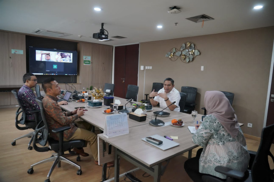 Bupati Pakpak Bharat Mengunjungi Kantor Kementerian Bidang Kemaritiman Dan Investasi RI