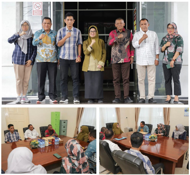 Wali Kota Pematangsiantar Menerima Audiensi Panitia Isra Mikraj Ukhuwah Jurnalis Siantar-Simalungun