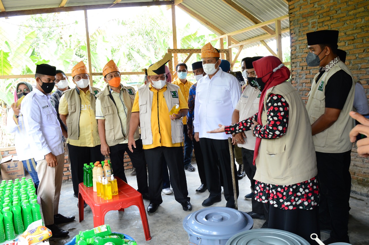 Bupati Langkat Sambangi Rumah Kreatif Mak Saida Binaan KSJ