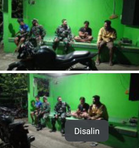 Babinsa Koramil 03/Ngadirojo Patroli Malam, Jaga Keamanan dan Ketertiban Desa
