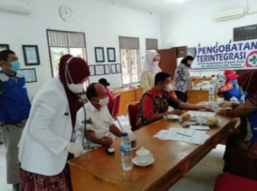Pemerintah Kecamatan Buntu Pane Bekerja Sama  Dengan Puskesmas Prapat Janji 