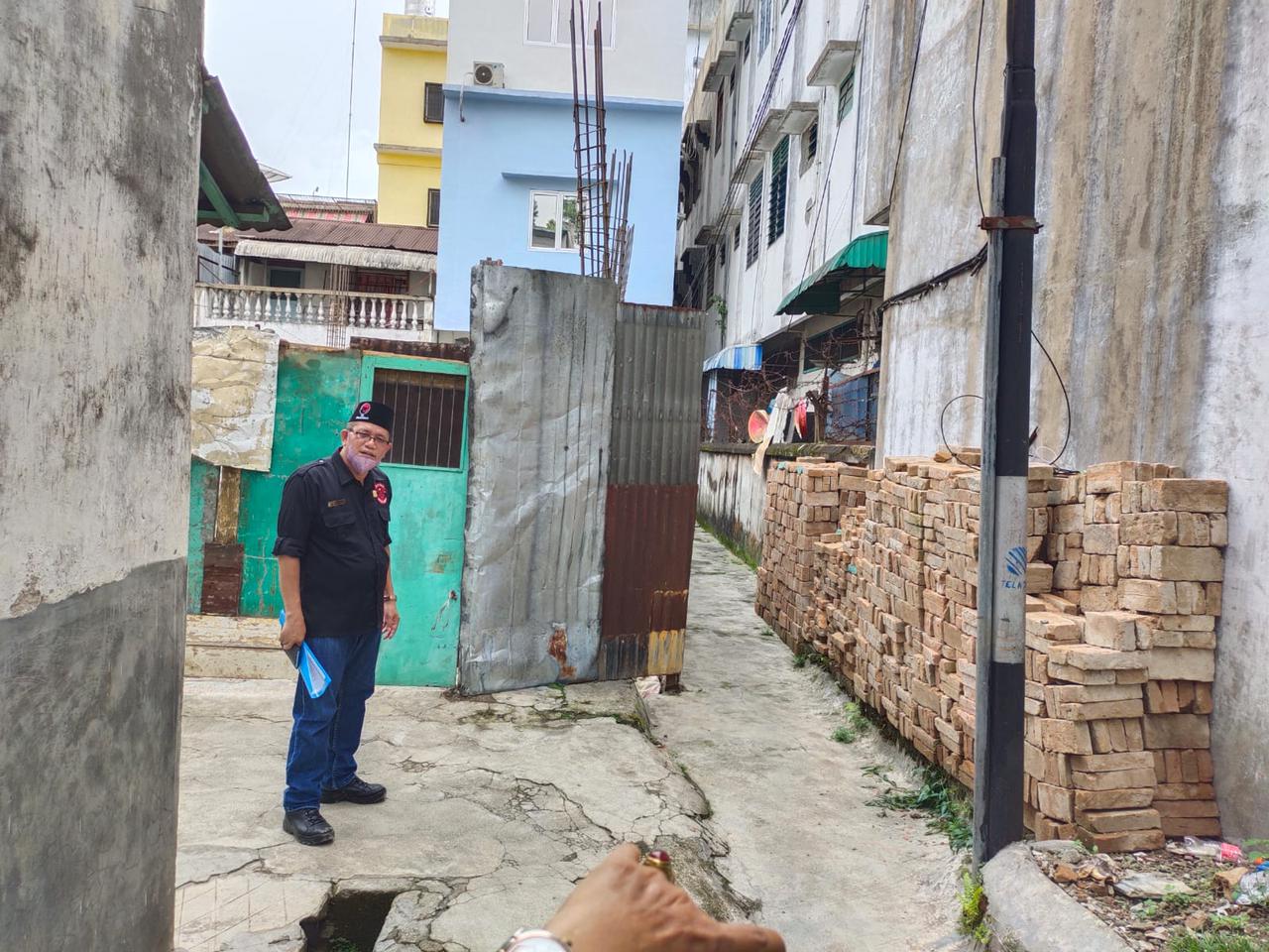 Pemilik Bangunan Tanpa PBG dan Persempit Gang Kebakaran Dianggap Menghalangi Tugas DPRD Siantar