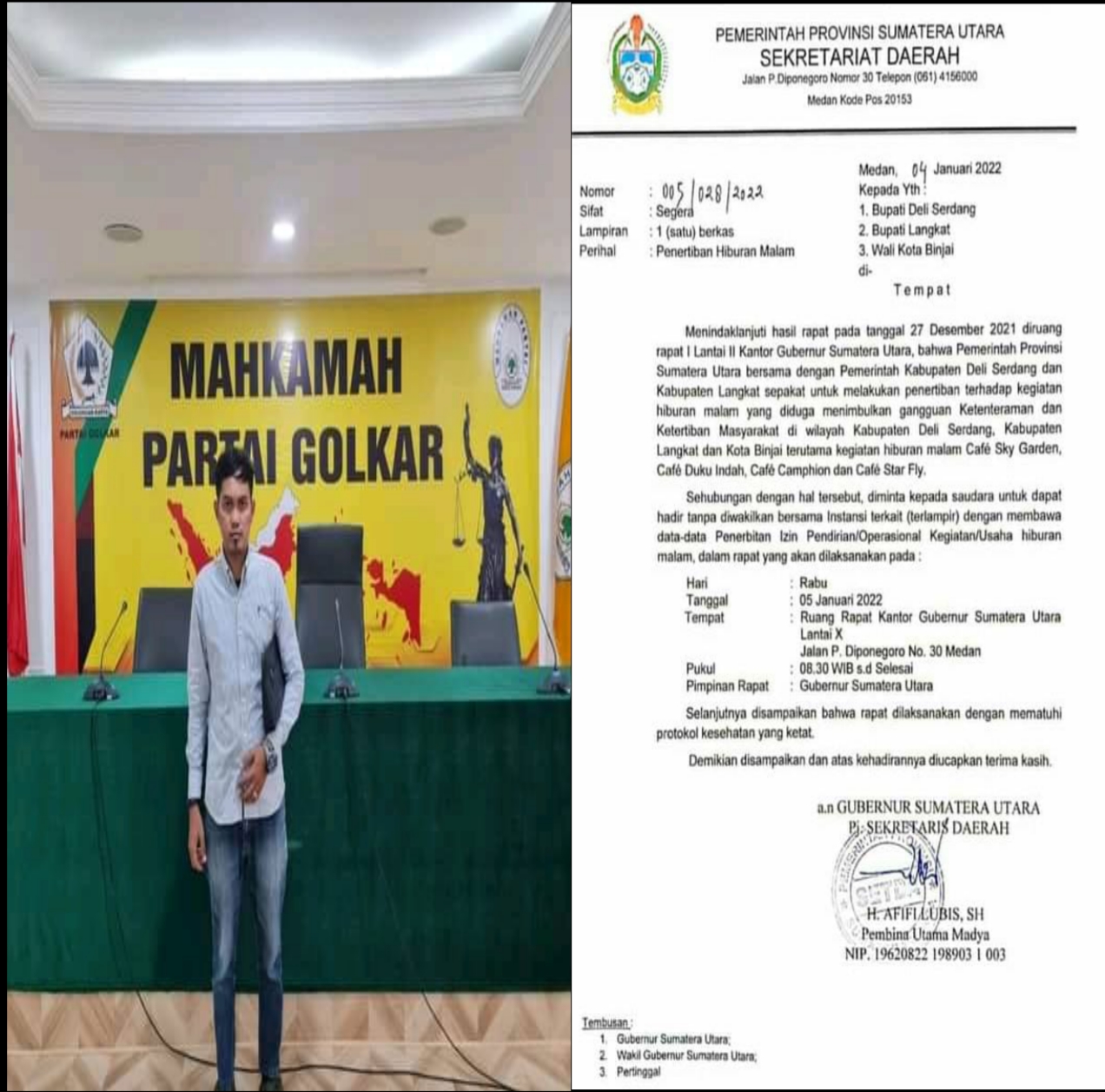 LSM dan Tokoh Agama Kritisi Terkait Surat Gubsu Tentang Penertiban THM Di Tiga Daerah