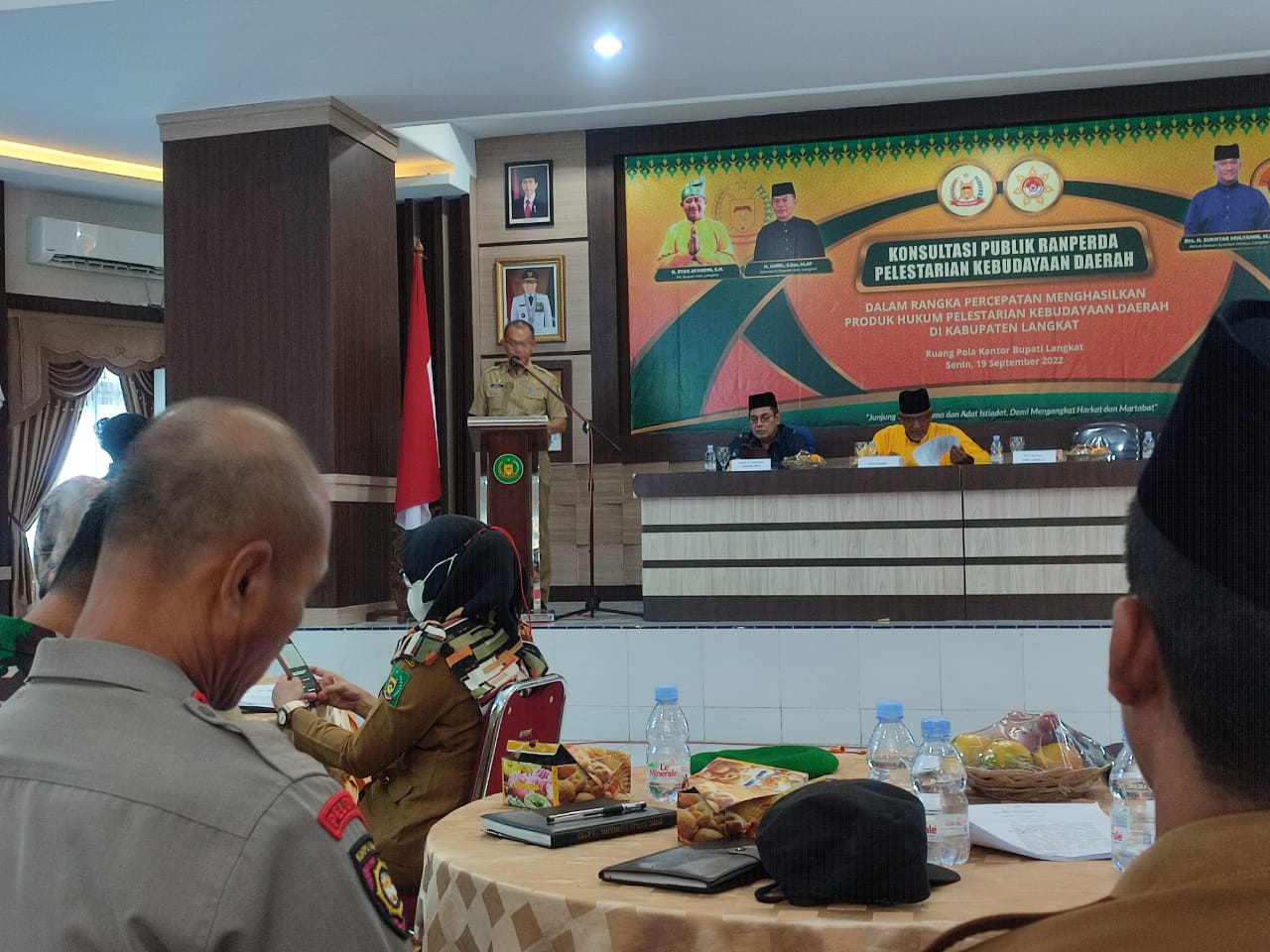 Pemkab Langkat mengadakan Konsultasi Publik Ranperda Pelestarian Kebudayaan Daerah