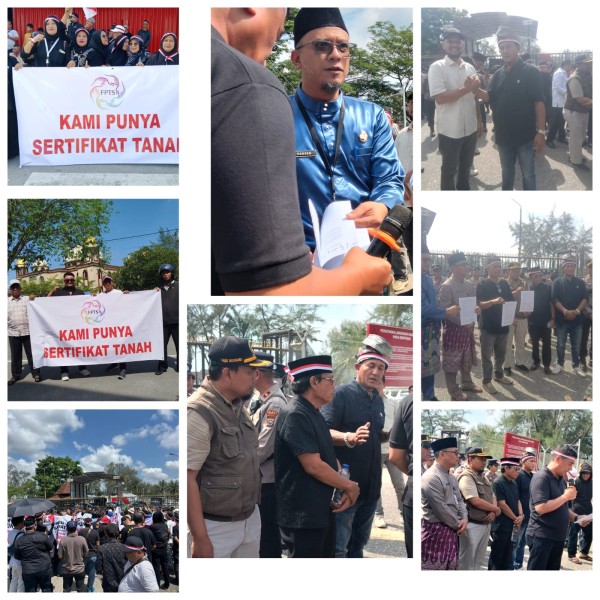 Bukan Kaleng Kaleng Forum Pejuang Tanah Sudirman Kota Dumai Aksi Demo PHR  Capai  Kesepakatan 10 Hari Kerja.