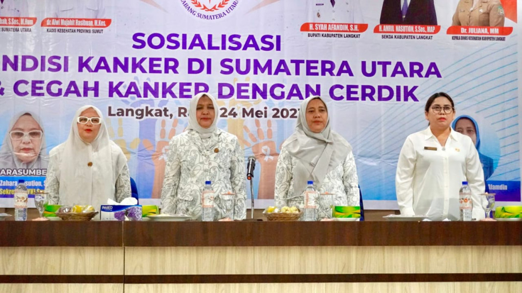 Ketua YKI Sumut & Langkat Sepakat Deteksi Sejak Dini Kurangi Risiko Kanker