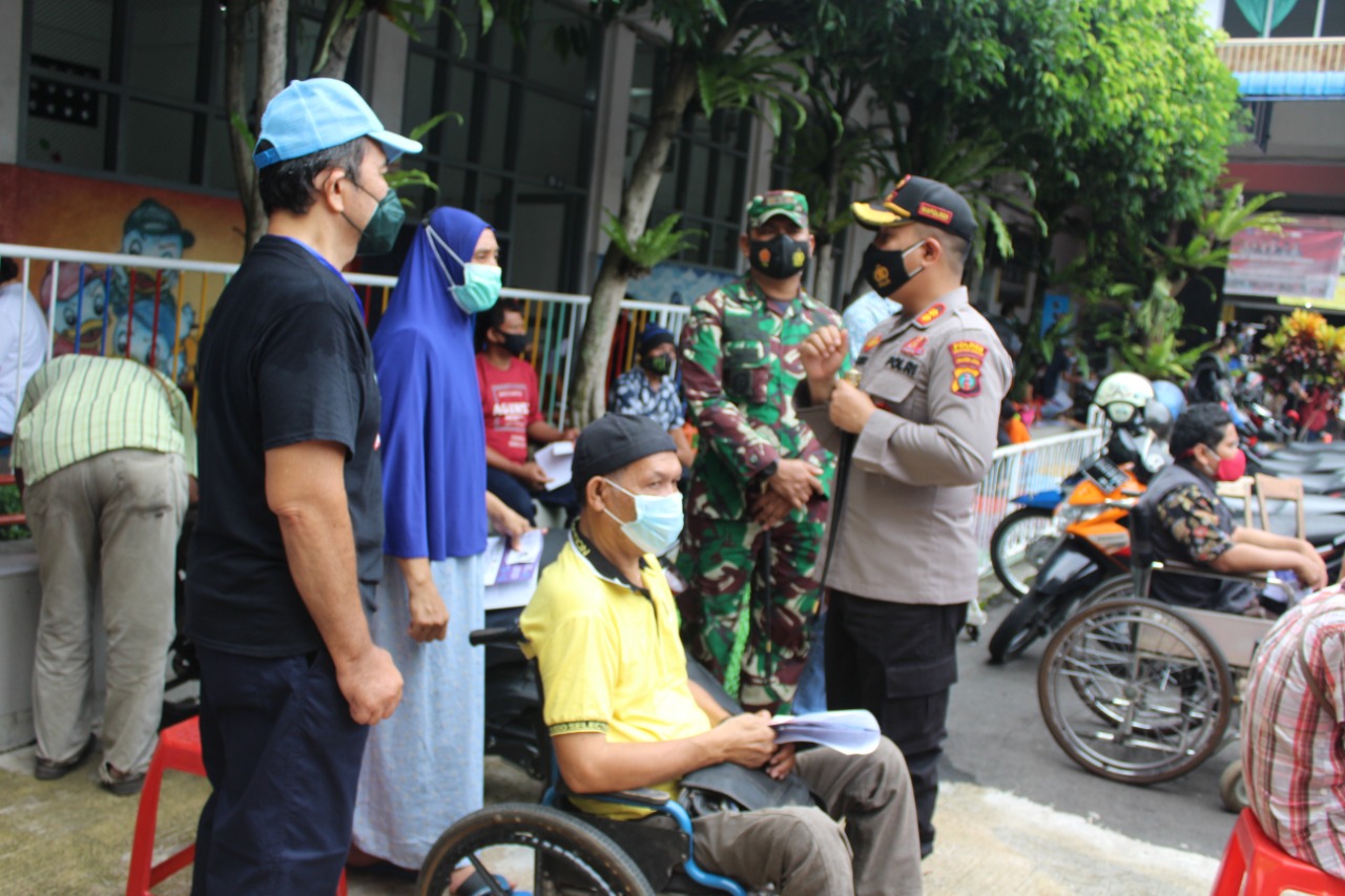 TNI-Polri dan Pemko Pematangsiantar Kerjasama dengan BSS Foundation Gelar Vaksinasi Massal