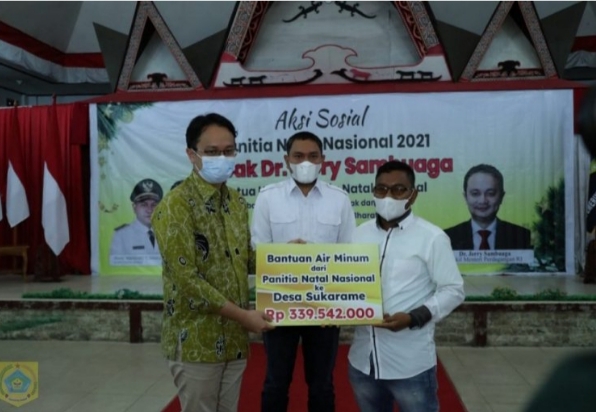 Bupati Franc Sambut Kedatangan Wamendag Jerry di Kab. Pakpak Bharat