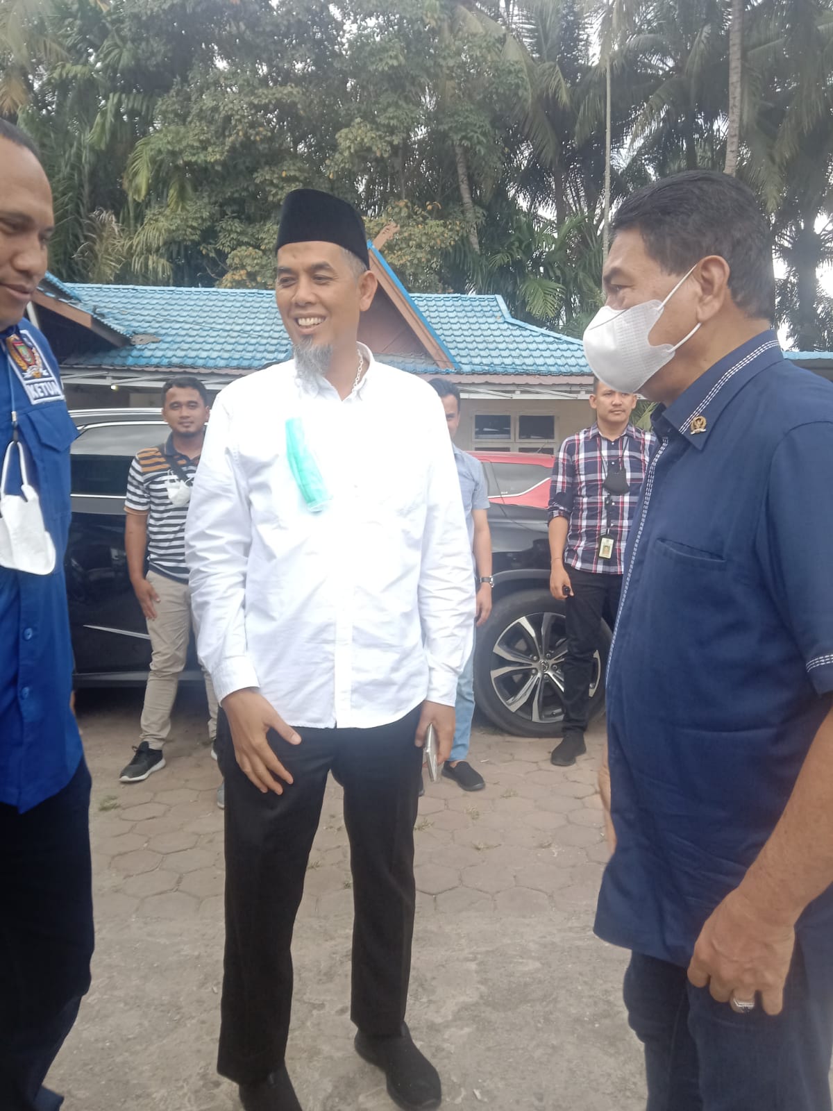 Walikota H. Paisal sambut Kedatangan Anggota DPR RI H. Achmad dan Direktur PFM Wilayah 1 Mira Riyati