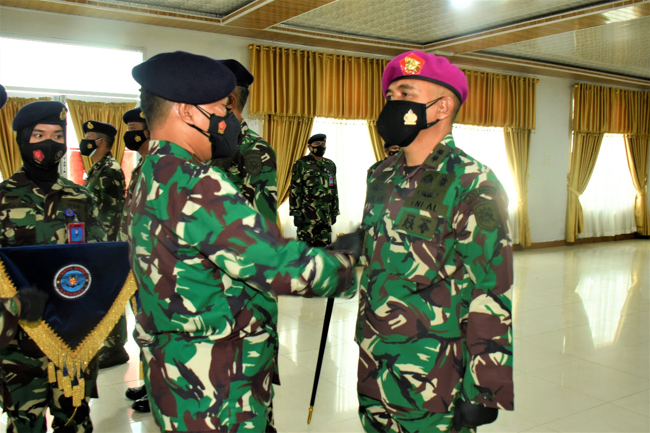 Laksamana Pertama TNI Achmad Wibisono Pimpin Sertijab Asrena, Aspotmar Danlantamal I Serta Dansatrol