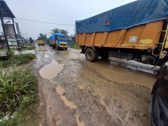 FORMADEP  Labuhanbatu minta jalinsum di Kecamatan Panai Hulu segera diperbaiki