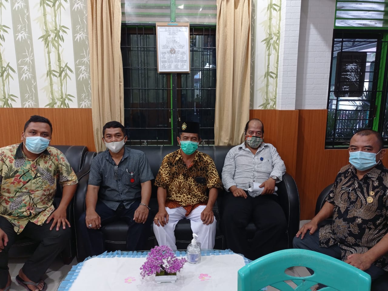 Lurah Bantan Ahmad Huzel Sambut Hangat Kunjungan Media PAB Biro Medan 