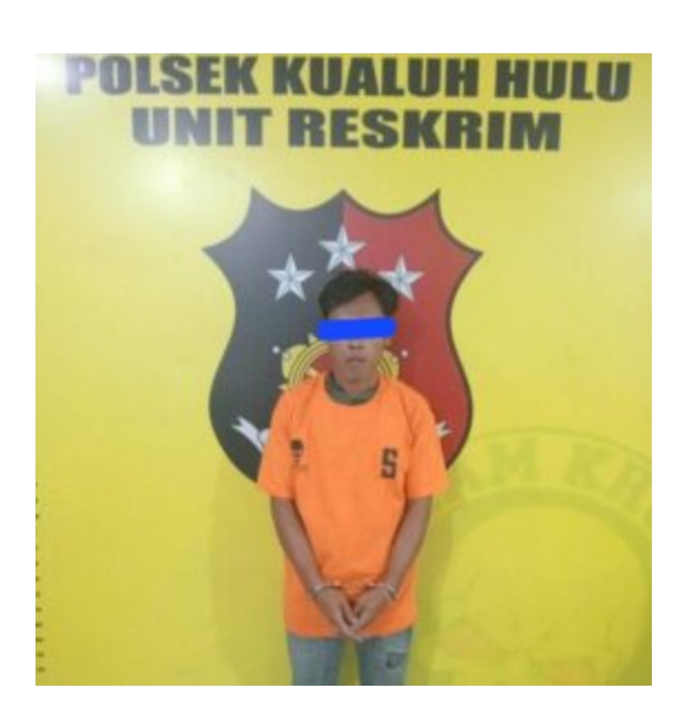 Buat Resah Warga, Polsek Kuala Hulu Tangkap Mulkan bawa Narkoba Jenis Sabu