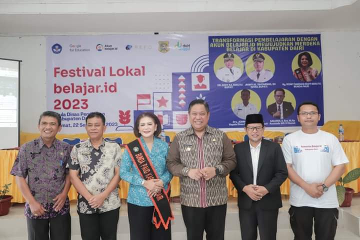 Pertama Di Sumut, Bupati Eddy Berutu Buka Festival Lokal Belajar.id, Kesempatan Besar untuk Dairi