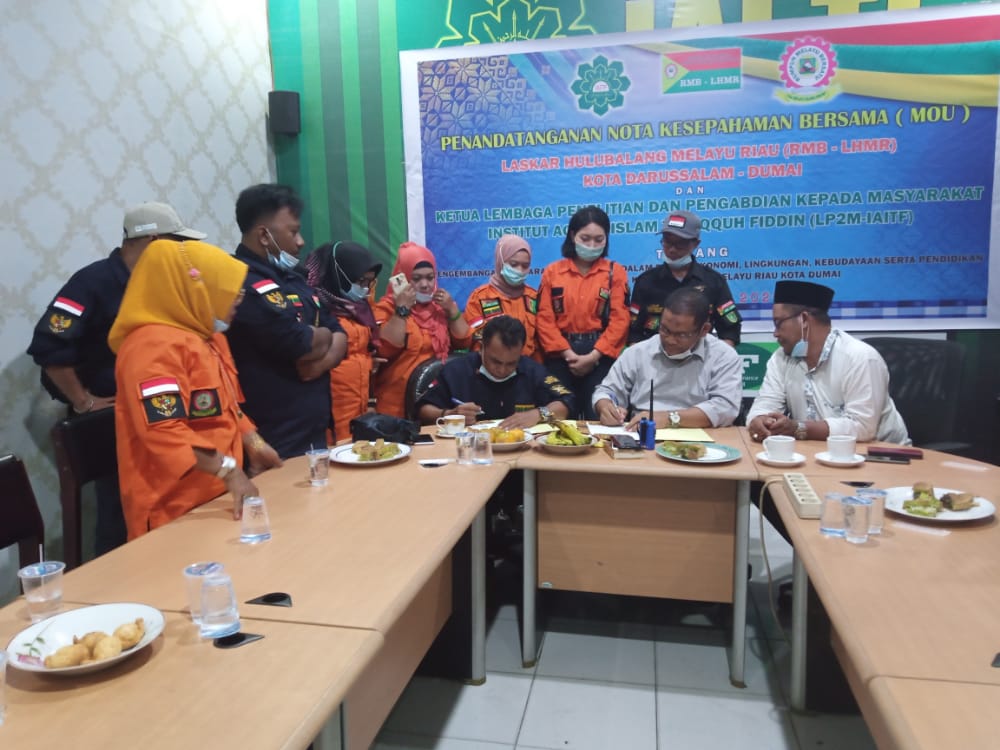 Rumpun Melayu Bersatu (RMB) Mou dengan LP2M Institut Agama Islam Tafaqquh Fiddin