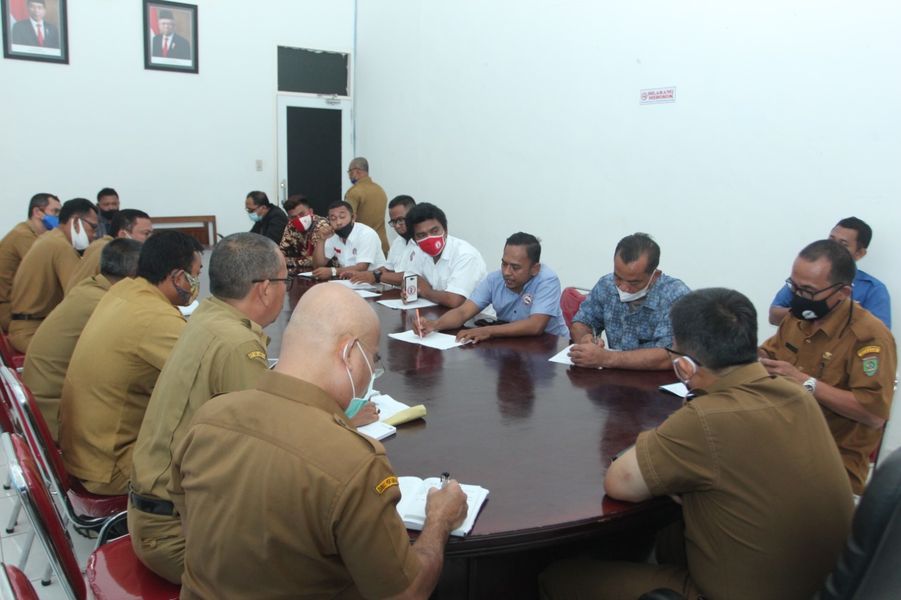 Audiensi Dengan Pemkab Asahan, Pospera Minta PT. IPS Buka Tanggul Yang Ditutup