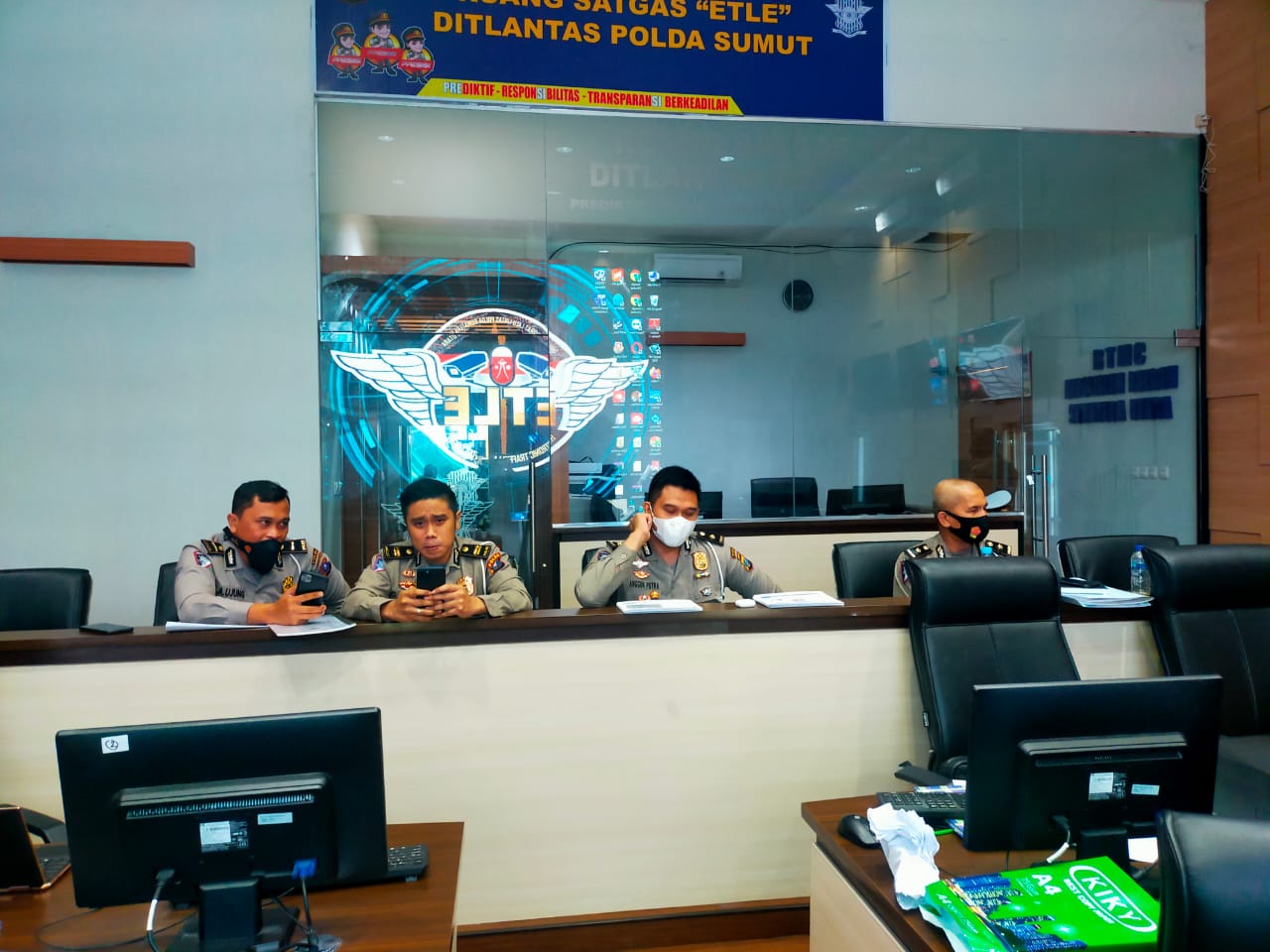 Sosialisasi Perpol, Aplikasi  Sinar dan Penindakan Pelanggaran Lalu intas dengan Elektronik