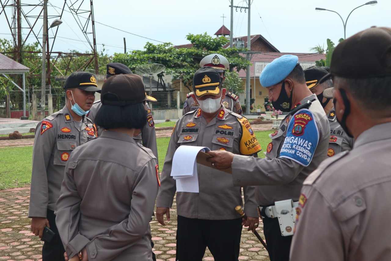 Polres Batu Bara Siap Nurunkan 108 Personil Untuk Pengamanan Pilkada