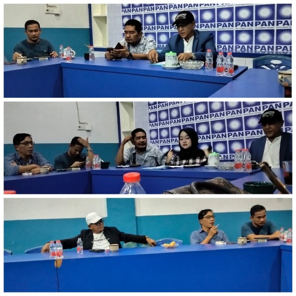 Gagas Kebersamaan, PAN Kota Dumai Matangkan Persiapan Menyongsong Muscab Serentak Se-Riau