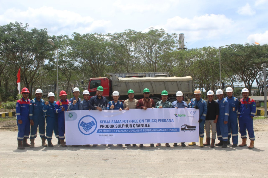 Tingkatkan PAD ,Medco E&P Bersama PEMA Manfaatkan Sulfur di BLOK A