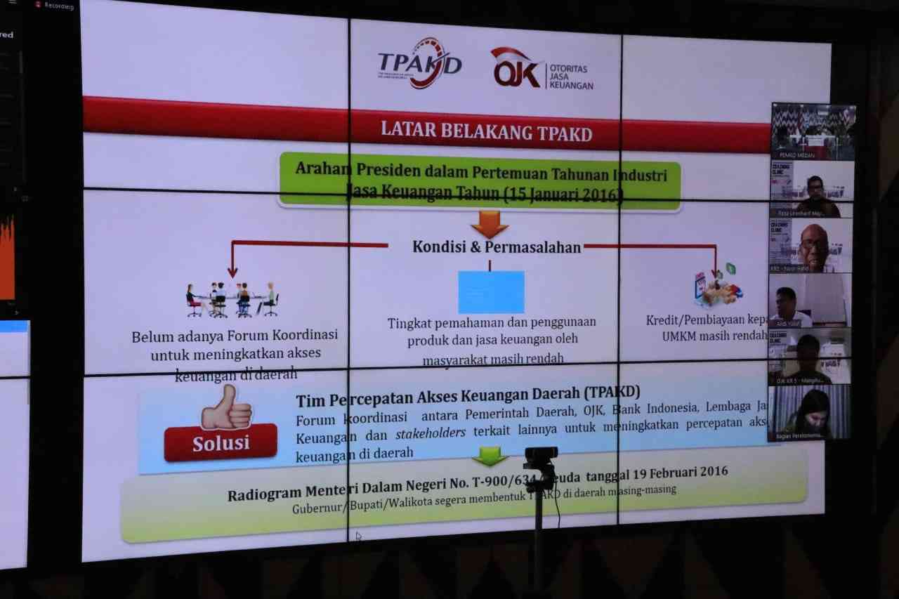 Pemko Medan Ikuti Coaching Clinik Peningkatan Pemahaman TPAKD Kabupaten/Kota se Sumut