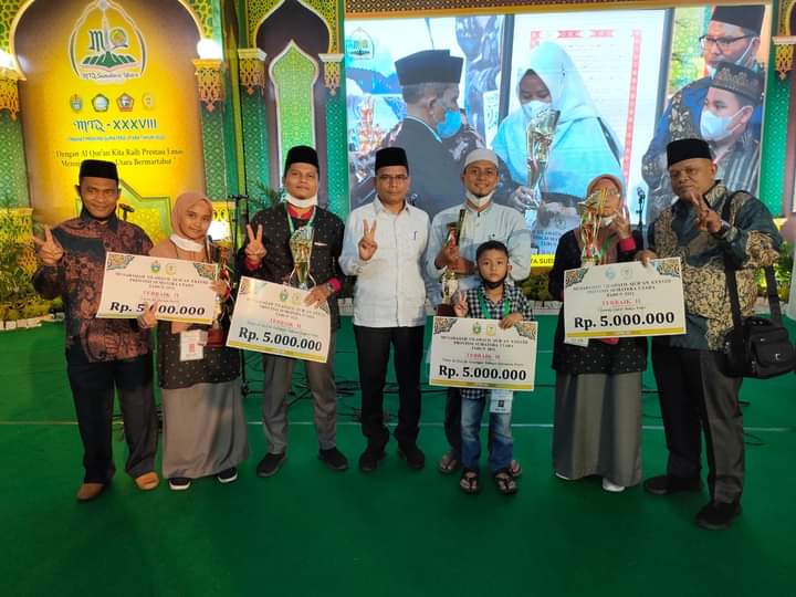 Kabupaten Deli Serdang Juara 2 Umum 2 MTQ Sumatera Utara 