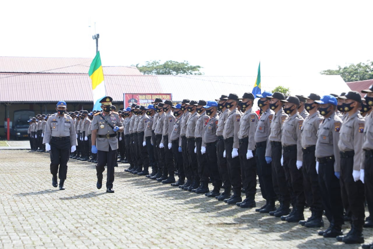 Kapolda Pimpin Upacara Pembukaan Pendidikan 450 Siswa Bintara Polri Di Hinai