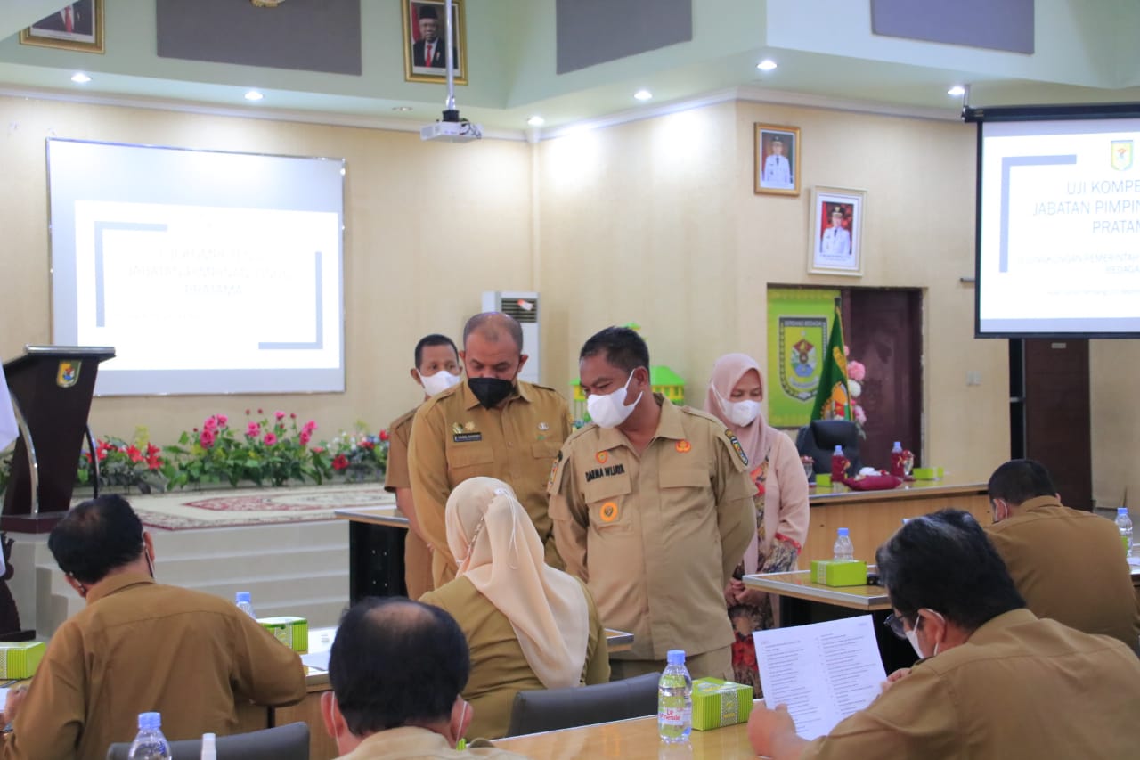 Bupati Sergai Tinjau Pelaksanaan Uji Kompetensi JPT Pratama