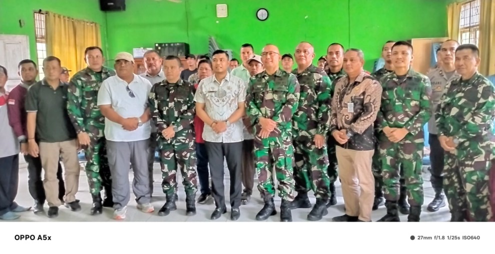 Pasis Seskoad Dikreg LXVIII Gelar Sosialisasi Pencegahan Karhutla di Sungai Sembilan Dumai