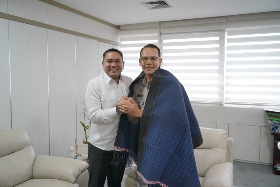 Bupati Pakpak Bharat Bertemu Dengan Dirjen Kementerian Pertanian