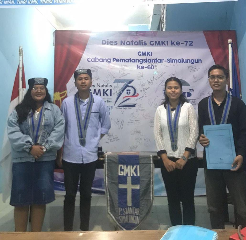 Optimalkan Peningkatan Kualitas Kader, GMKI Siantar-Simalungun Lantik Panitia Sekolah Kader Angkatan