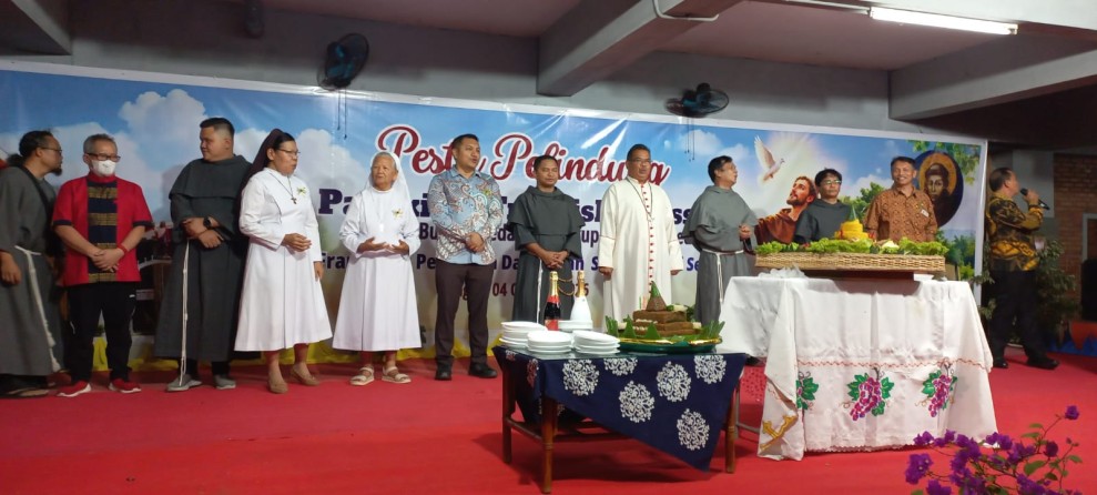 Pesta Pelindung St. Fransiskus Assisi Medan Berlangsung Khidmat