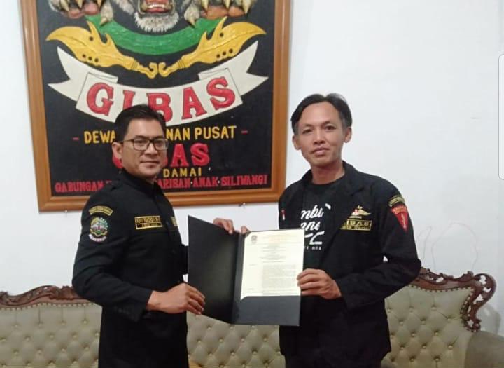 Ketua Badan Otonom GPPM GIBAS PURWAKARTA RG.Sugara Menerima SK Caretaker Siap Jadi Ketua Resort