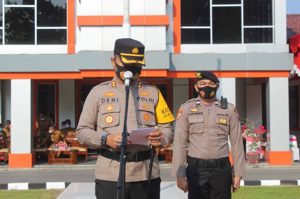1200 Personel Keamanan Disiapkan Polres Labuhanbatu untuk Pelaksanaan PSU Pilkada