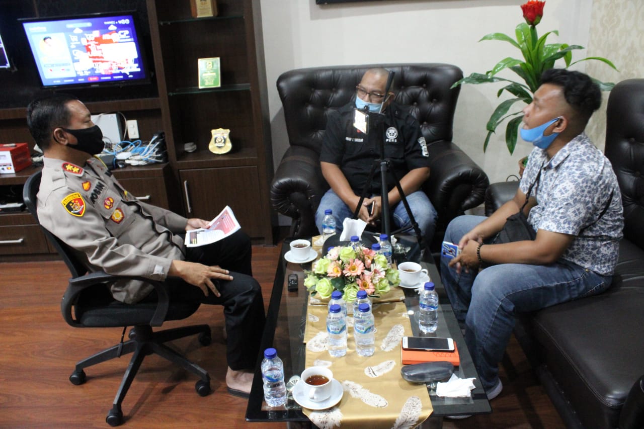 AKBP Robinson Simatupang : Pemahaman Ke Masyarakat Harus Dijelaskan Menghadapi Pandemi COVID-19