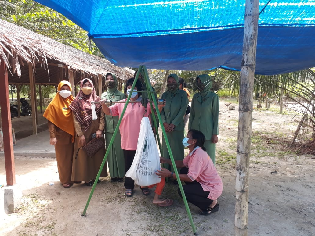 Satgas TMMD Kodim 0204/DS Sosialisasi Pos Bindu PTM