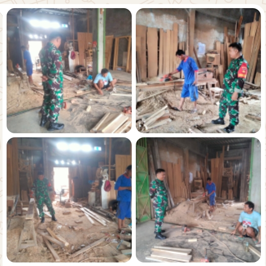 Babinsa Sambi Turun Langsung ke Warga, Pererat Silaturahmi dan Dukung Usaha Lokal di Babadan