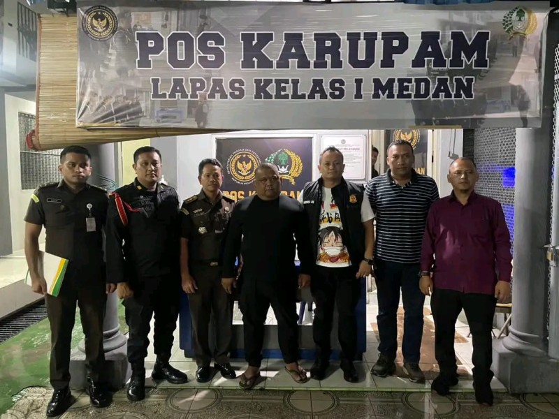 Kejari Binjai Eksekusi Ketua Ormas Samsul Tarigan atas Penguasaan Lahan PTPN II