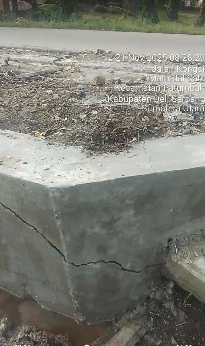 Sejumlah Proyek Diduga Bermasalah Dinas SDABMBK Deli Serdang Dilaporkan ke Kejati Sumut